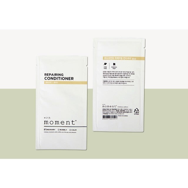 [SAMPLE] WITH MOMENT Shampoo, Conditioner 2 options / 5pcs