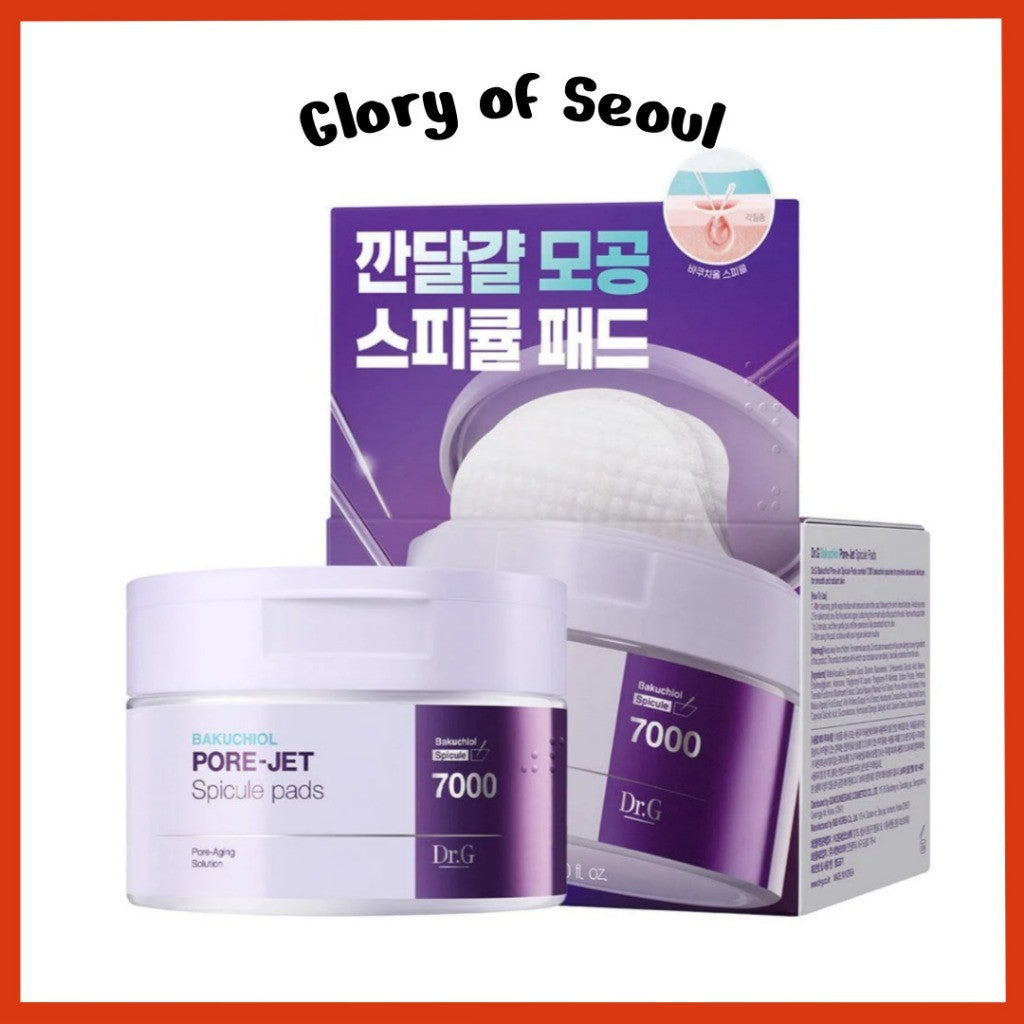 DR.G BAKUCHIOL PORE-JET SPICULE PADS (30pads)