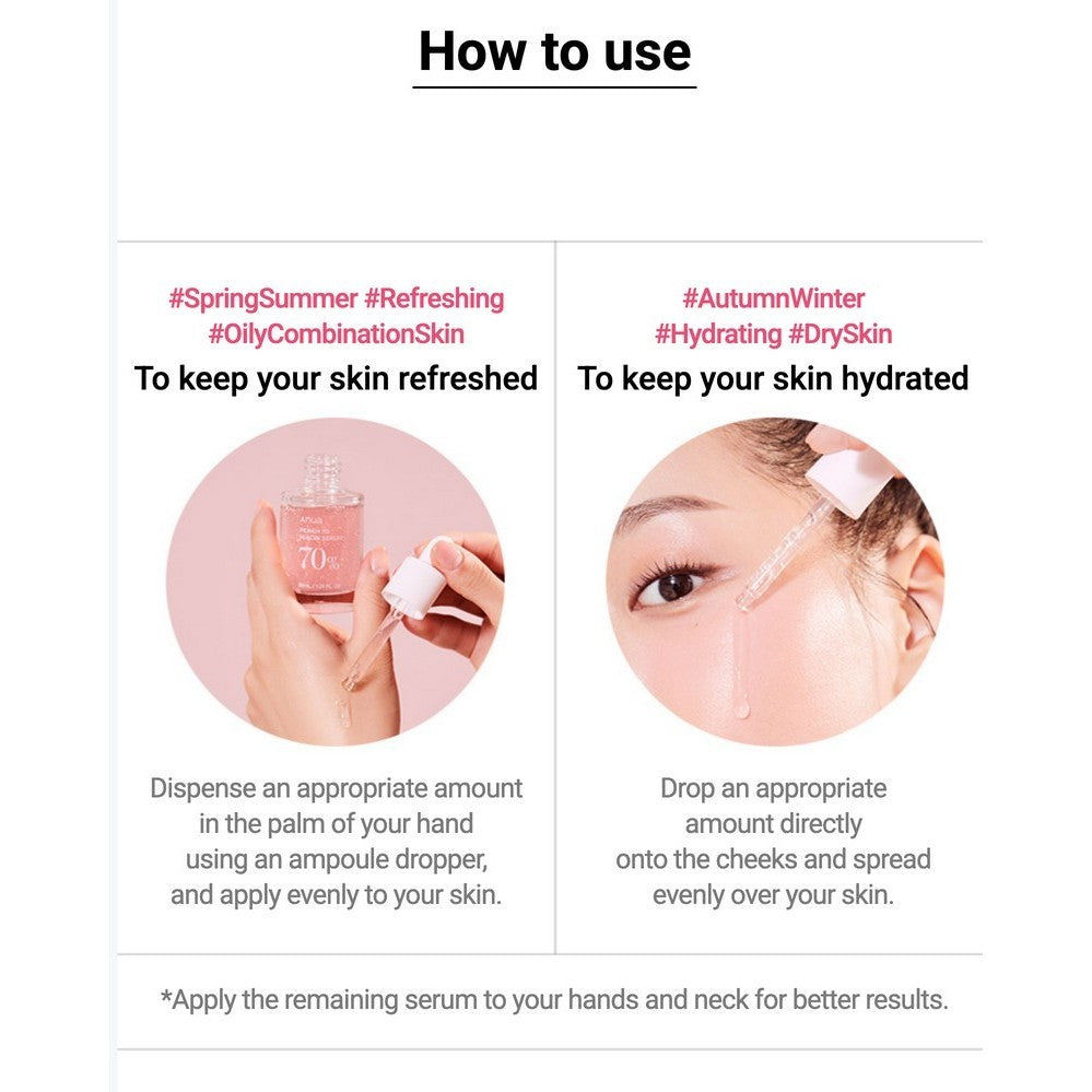 ANUA Peach 70 Niacinamide Serum 30ml