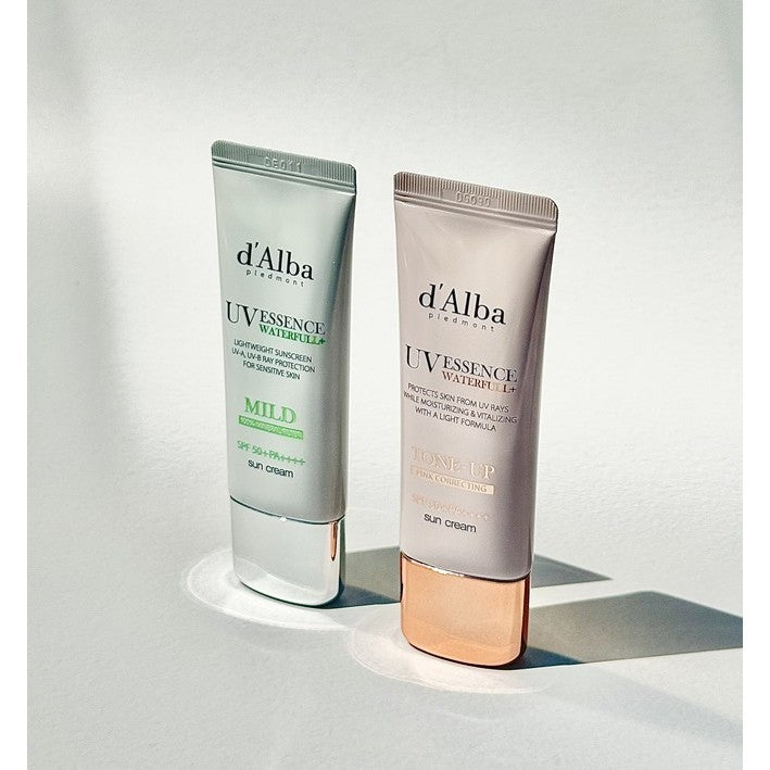 [MINI] d'Alba UV Essence Waterfull+ Sunscreen 35ml (2 Types)
