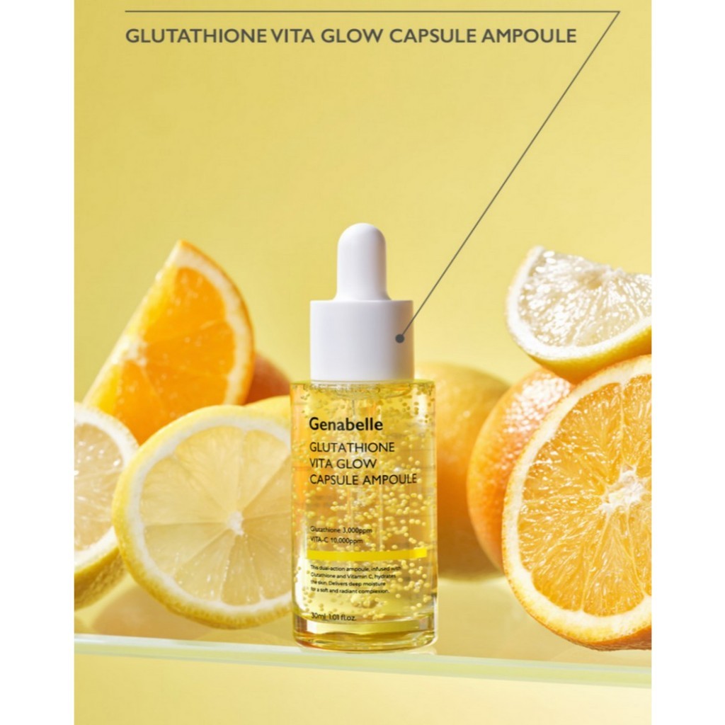 [NEW] GENABELLE Glutathione Vitamin Glow Capsule Ampoule, 30mL