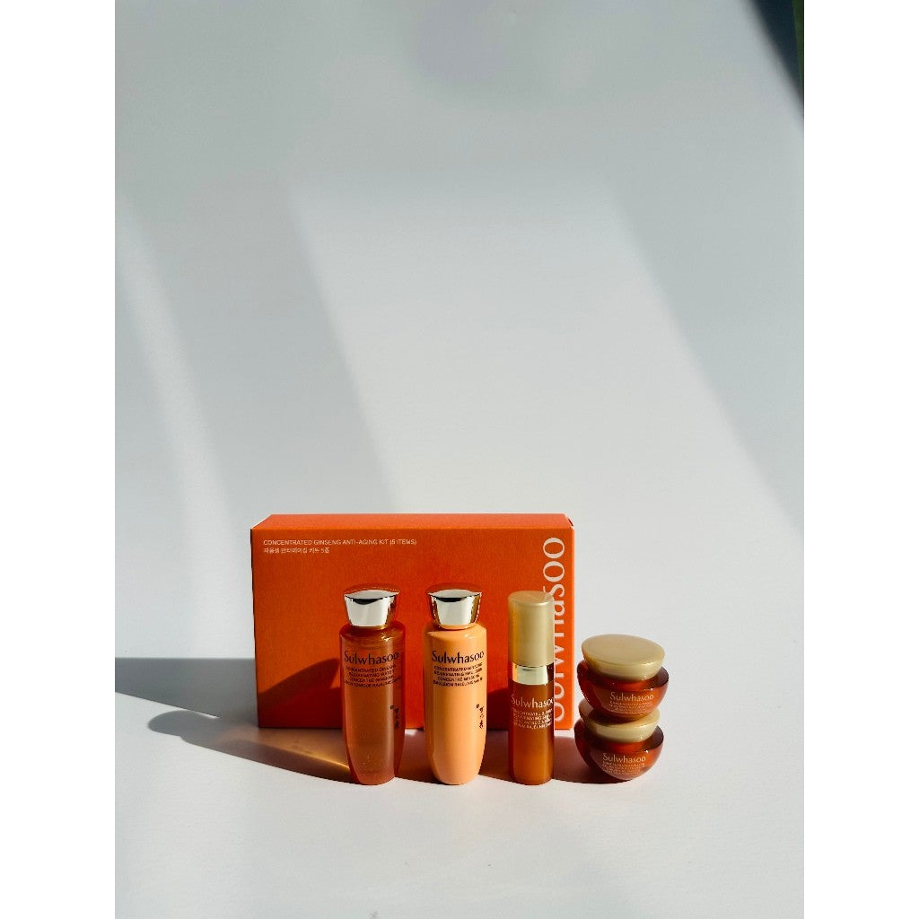 [KIT] Sulwhasoo Concentrated Ginseng Anti-Aging Kit (5 Items)