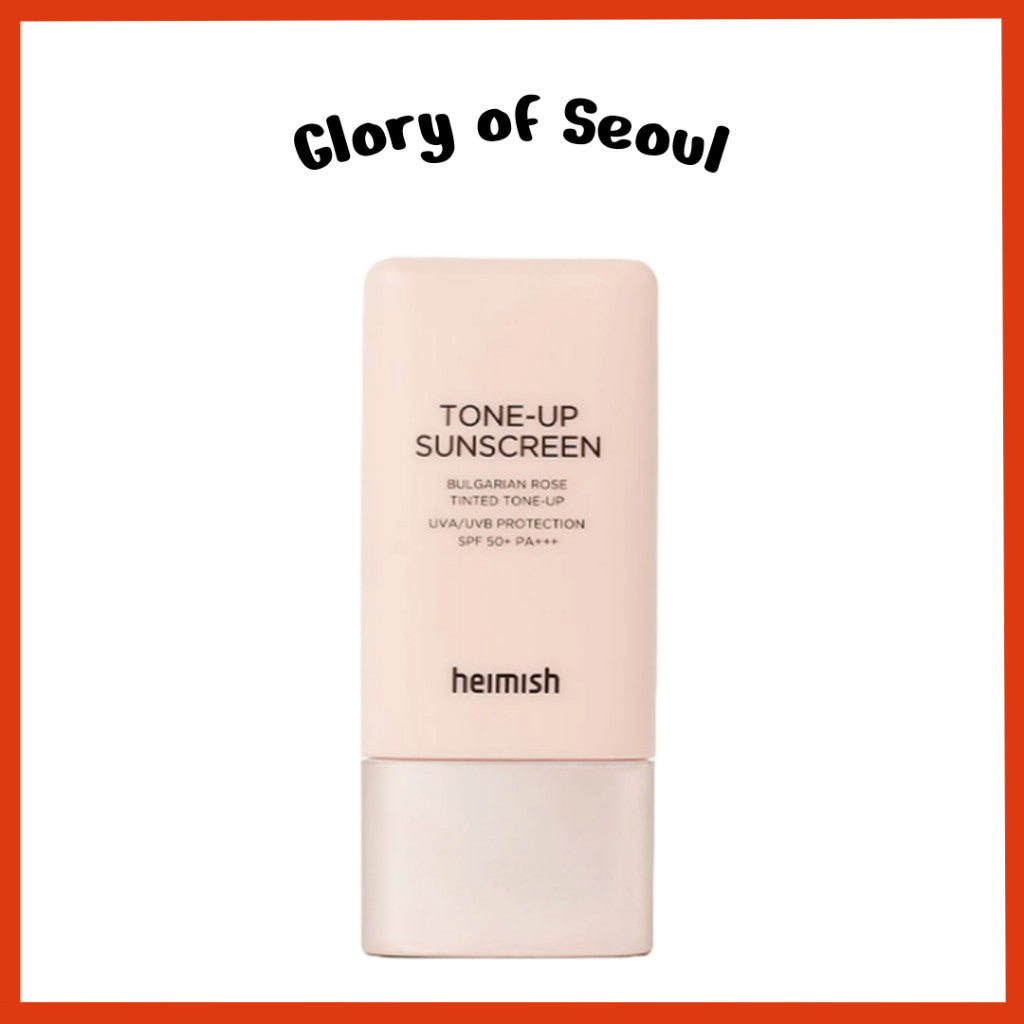 [New] HEIMISH Bulgarian Rose Tone-up Sunscreen SPF50+ PA+++, 30ml