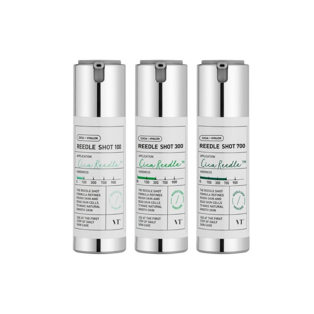 [SET] VT CICA Reedle Shot Miniature Compact Set (Three-piece) 100*10ml + 300*10ml = 700*10ml