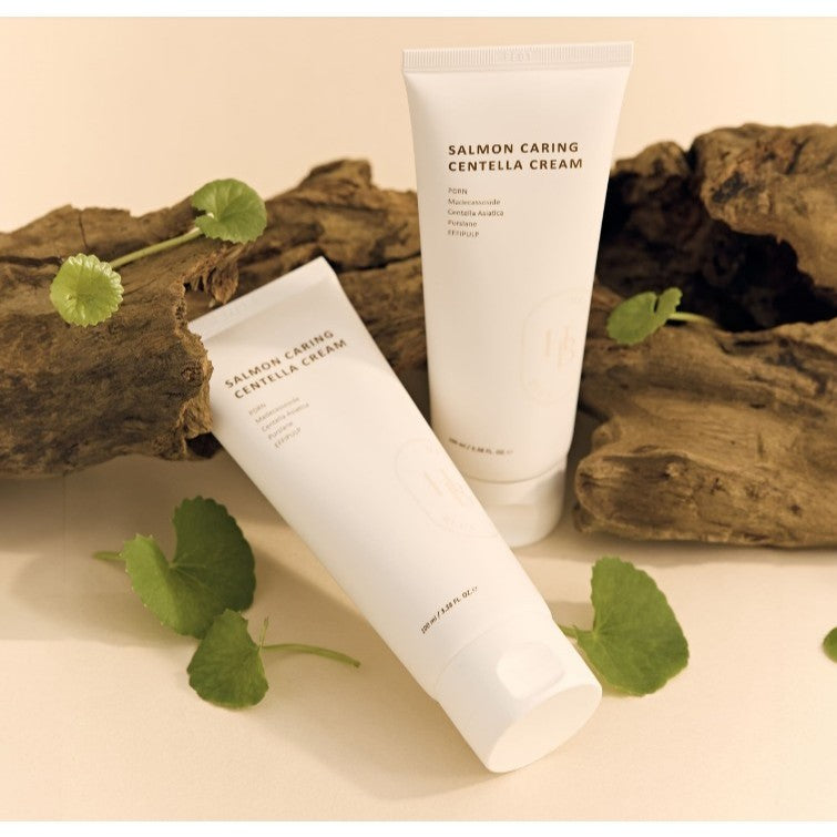 HEVEBLUE Salmon Caring Centella Cream 100mL