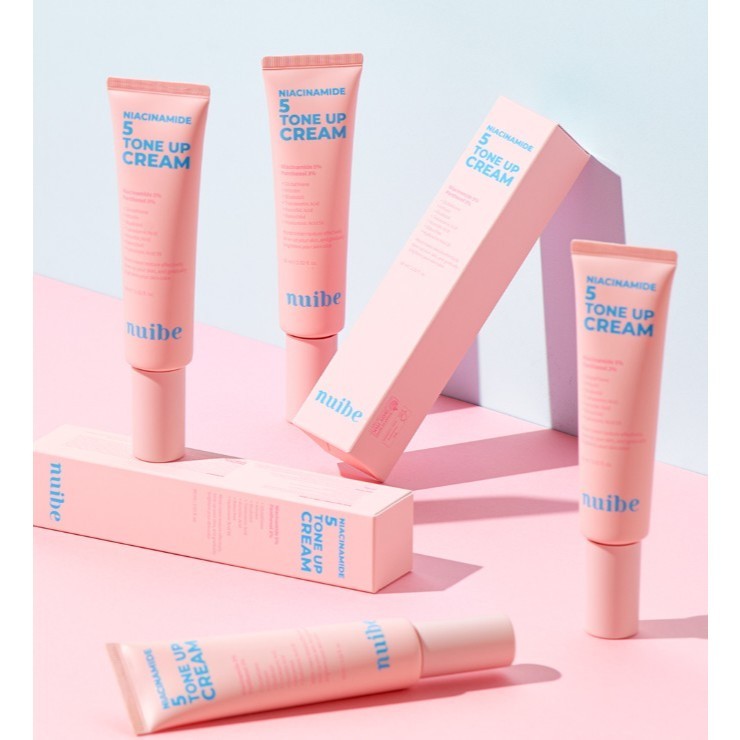NUIBE Niacinamide Tone-Up Cream 60ml / 2 colors