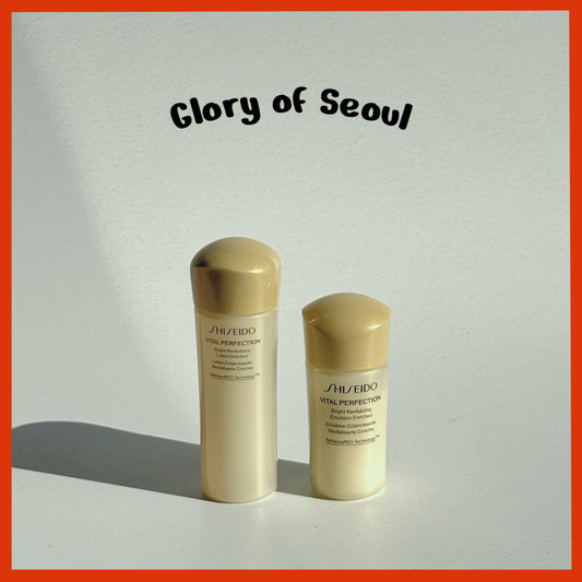 [MINI] Shiseido Vital Perfection Lotion 25ml / Emulsion 15ml