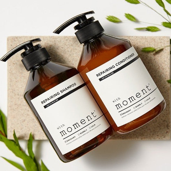 WITH MOMENT Repairing Shampoo / Conditioner 500ml
