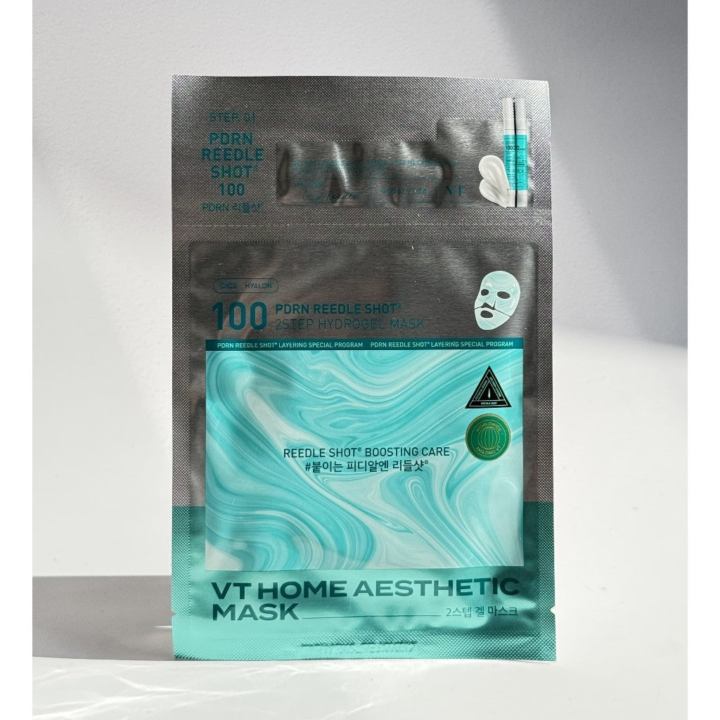 VT pdrn reedle shot 100 2 step hydrogel mask 1sheet