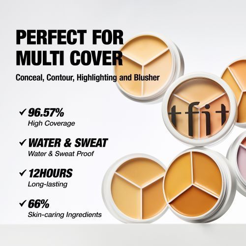 [New] TFIT Cover Up Pro Concealer, 15g (7 Types)