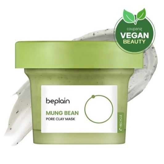 Mascarilla de arcilla con frijol mungo para poros beplain 120ml / 200ml