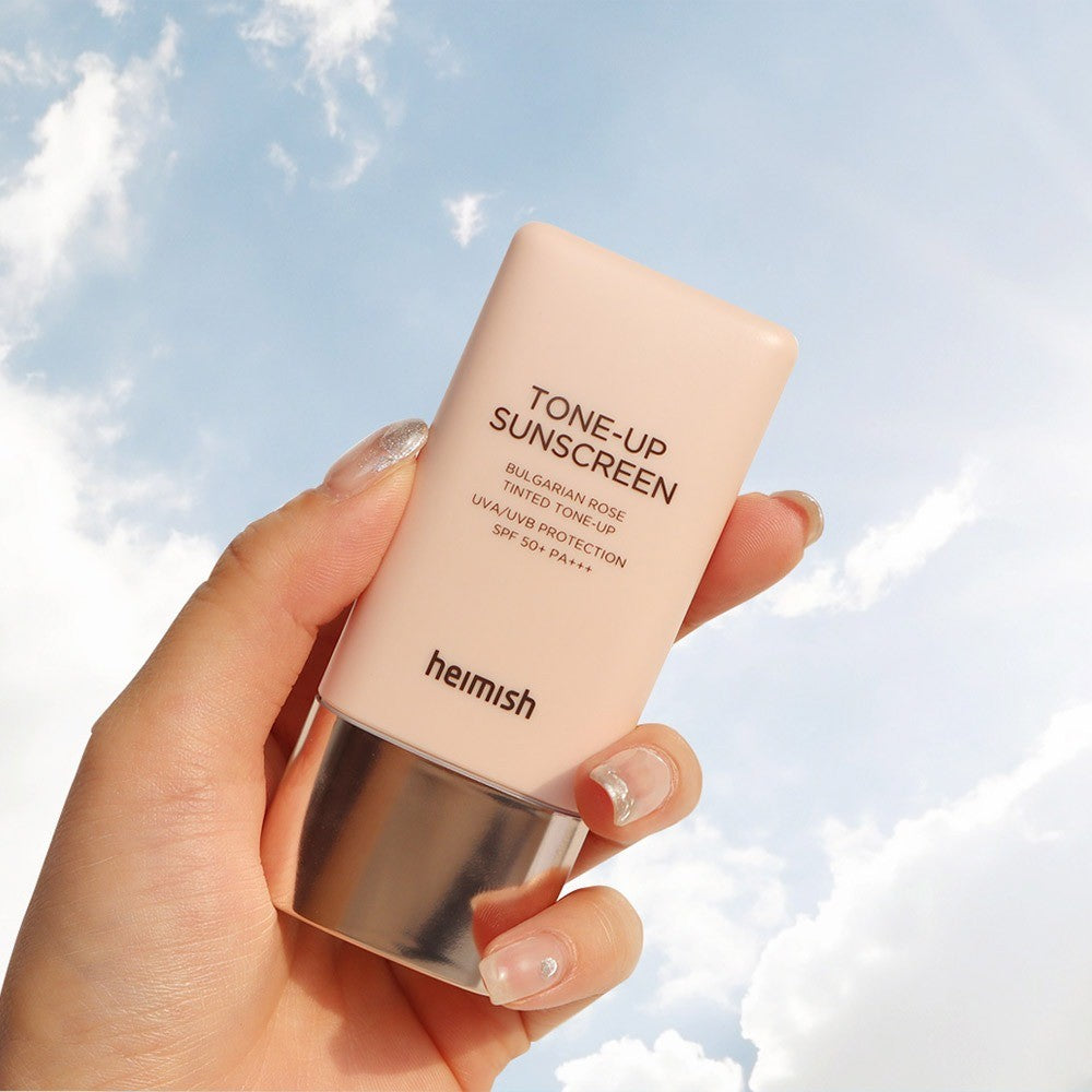 [New] HEIMISH Bulgarian Rose Tone-up Sunscreen SPF50+ PA+++, 30ml