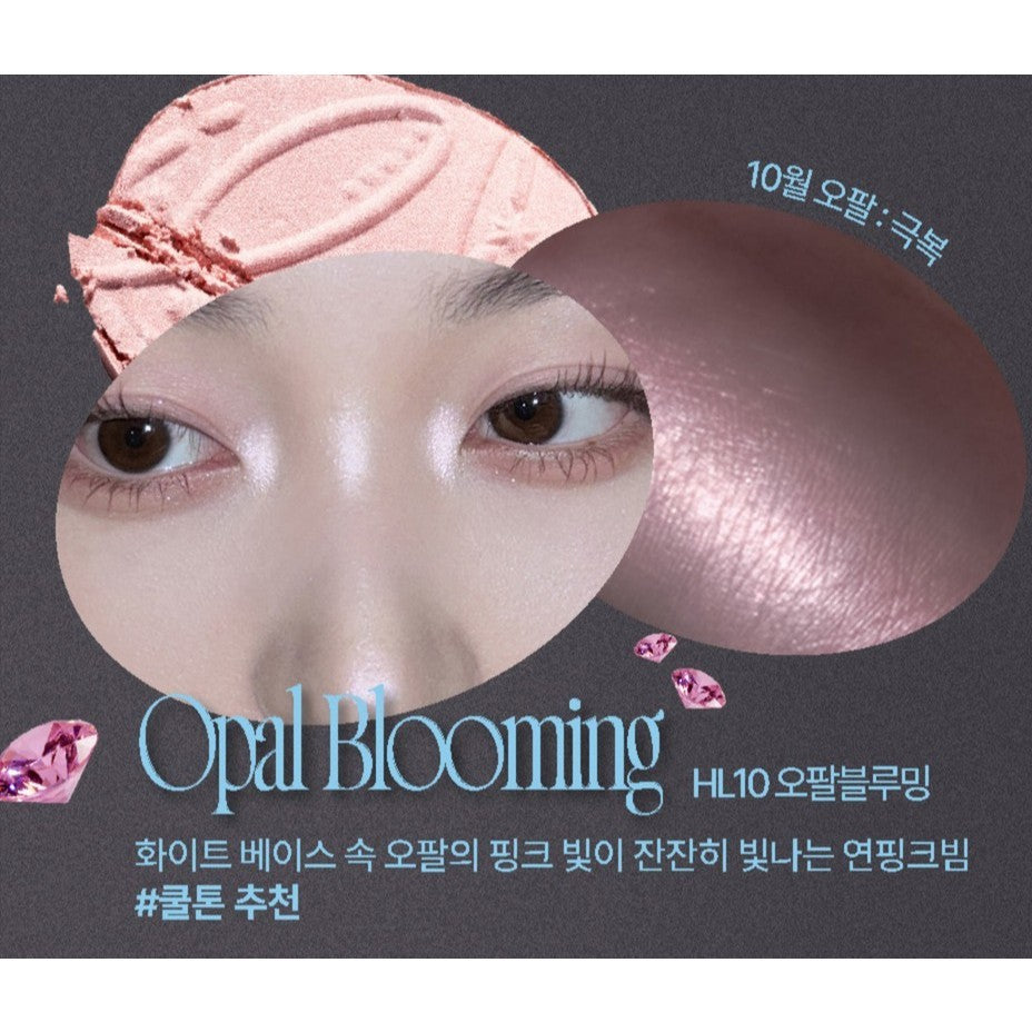 [NEW] Fwee Glitz Stone Highlighter, 5.9g (12 Colors)