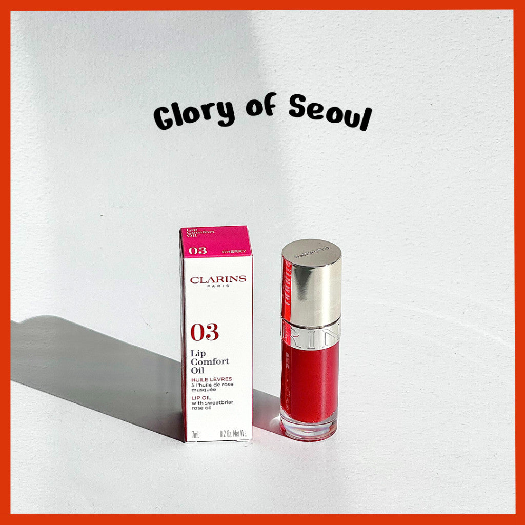 CLARINS Lip Comfort Oil, 7mL (7colors) | Soothes, Comforts, Hydrates and Protects Lips