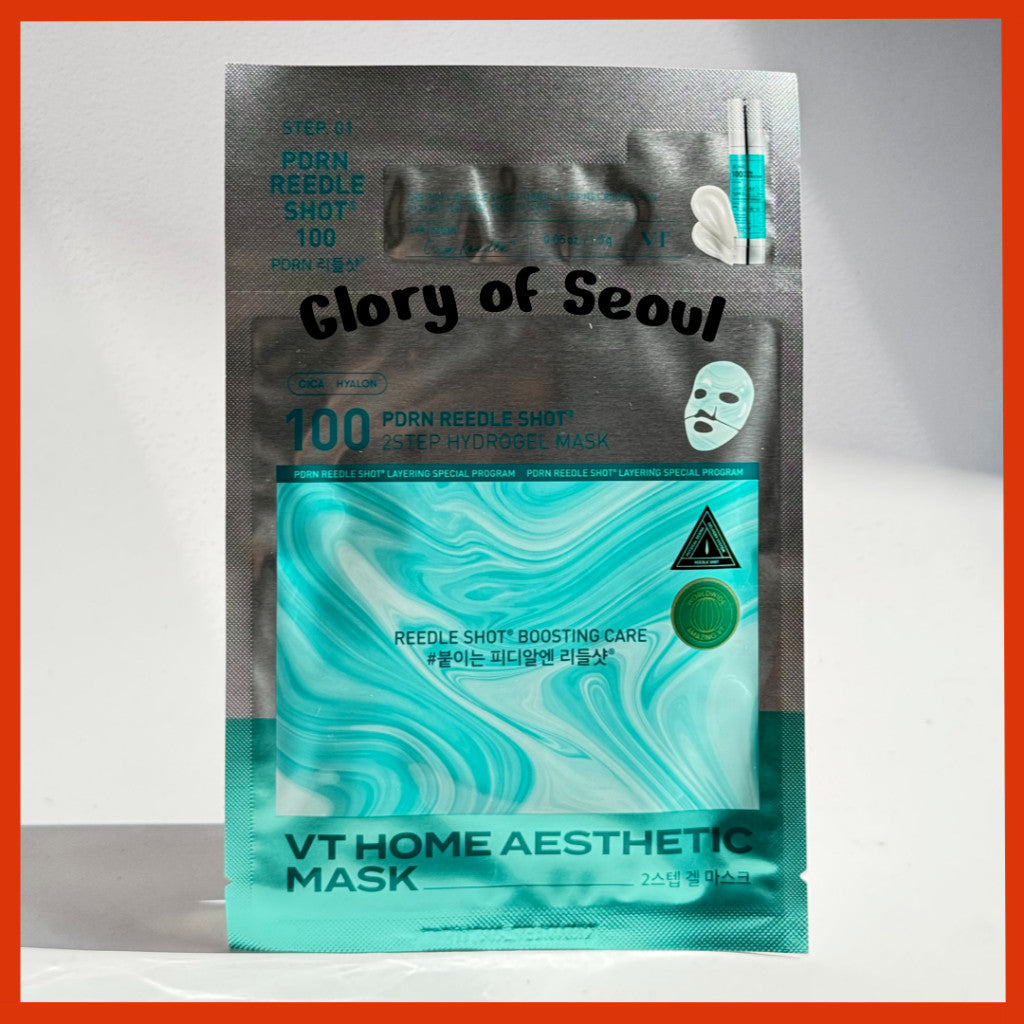 VT pdrn reedle shot 100 2 step hydrogel mask 1sheet