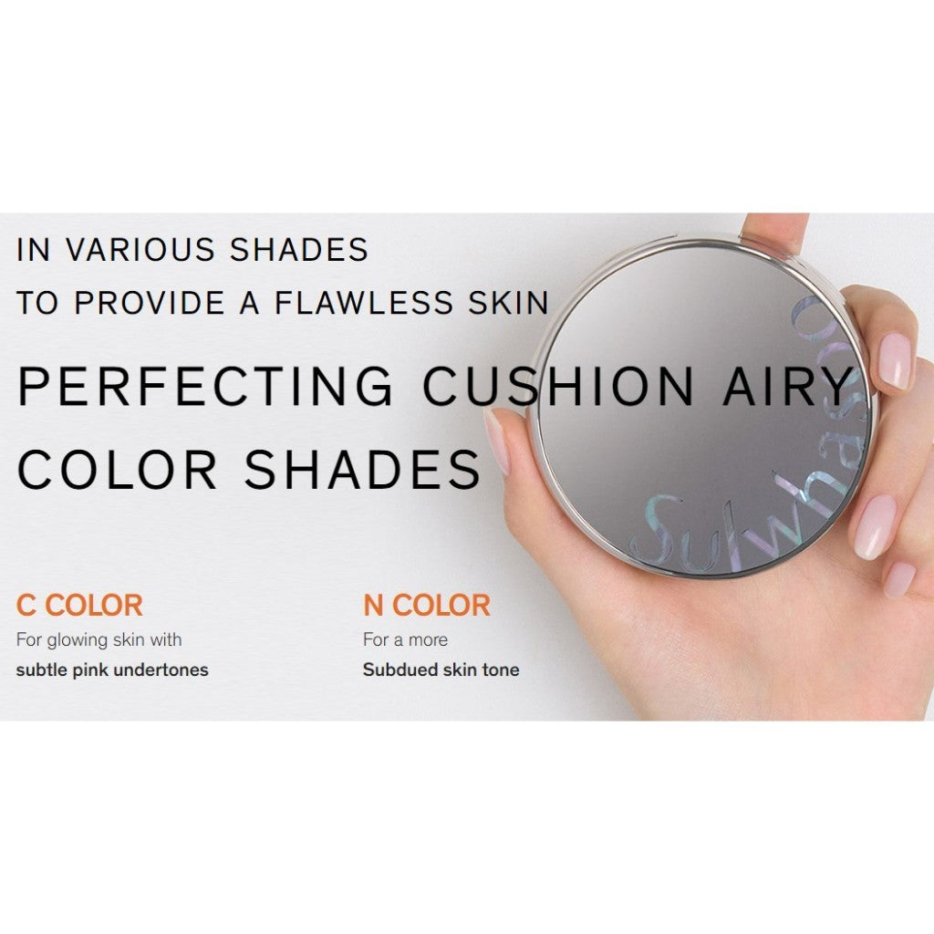 Sulwhasoo Perfecting Cushion Airy (7 Colors) │ Product / Refill