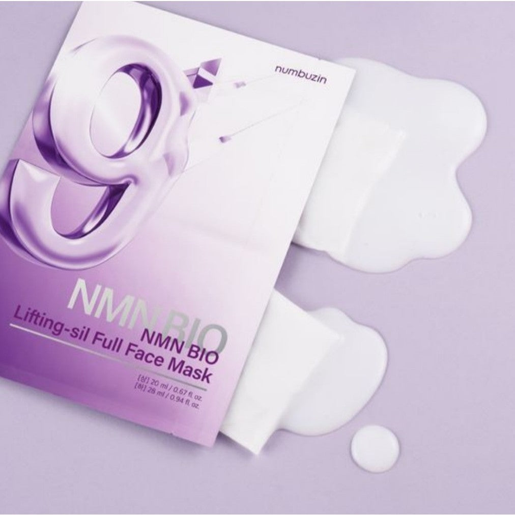 NUMBUZIN Number 9 NMN BIO Lifting Full Face Pack, 1sheet