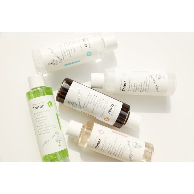 VILLAGE 11 FACTORY Alphabet Formula Toner 5 types 250ml