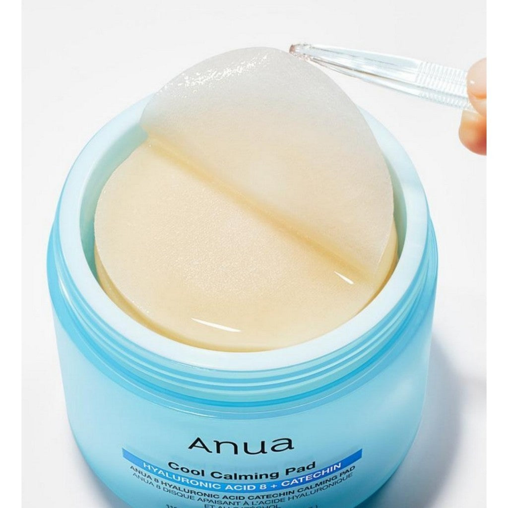 ANUA 8 Hyaluronic Acid Catechin Calming Pad 110 Pads 185ml
