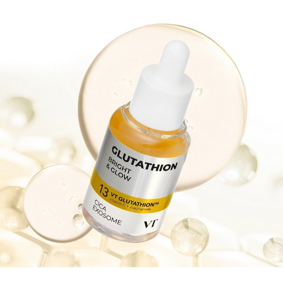 VT Ampoule 30ml (3 Types) │ R5 Firming(PDRN) / S4 Moisture(Squalane) / G2 Brightening(Glutathione) | Cica Exosome
