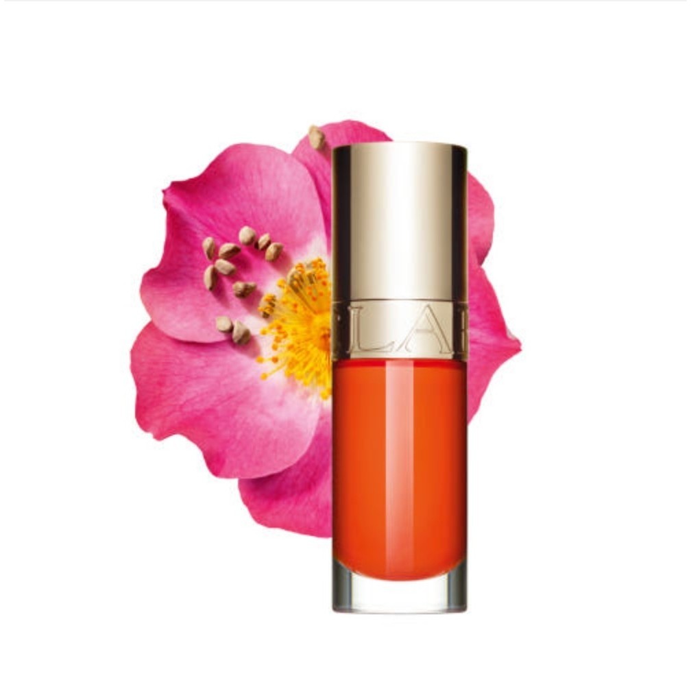 CLARINS [Power of Color Edition] Lip Comfort Oil, 7mL (3colors) | Hydrating and Plumping Lip Oil