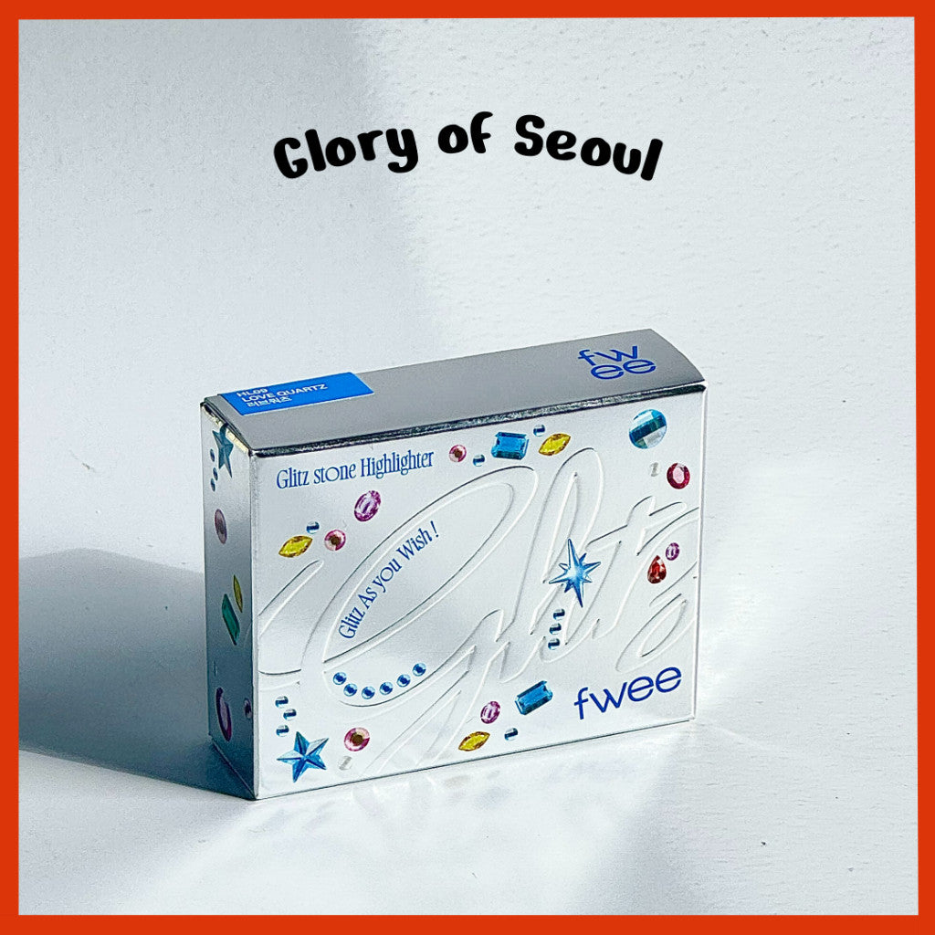 [NEW] Fwee Glitz Stone Highlighter, 5.9g (12 Colors)