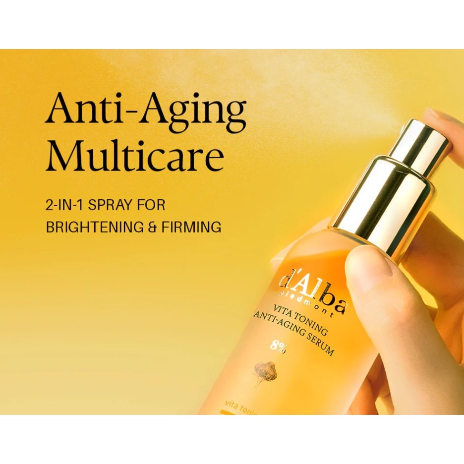 D'ALBA Vita Toning Anti-Aging Spray Serum 8%, 70ml