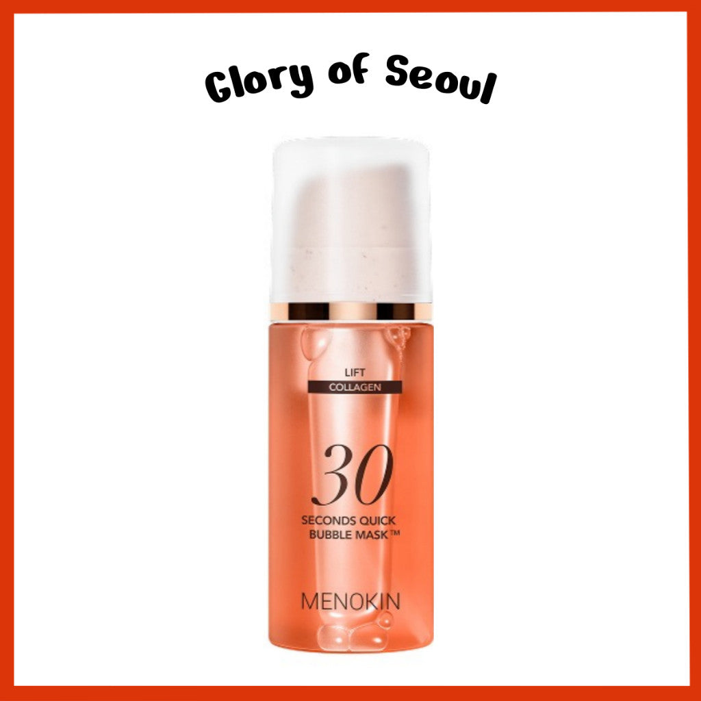 MENOKIN Seconds Quick Bubble Mask 95ml / 5 Options