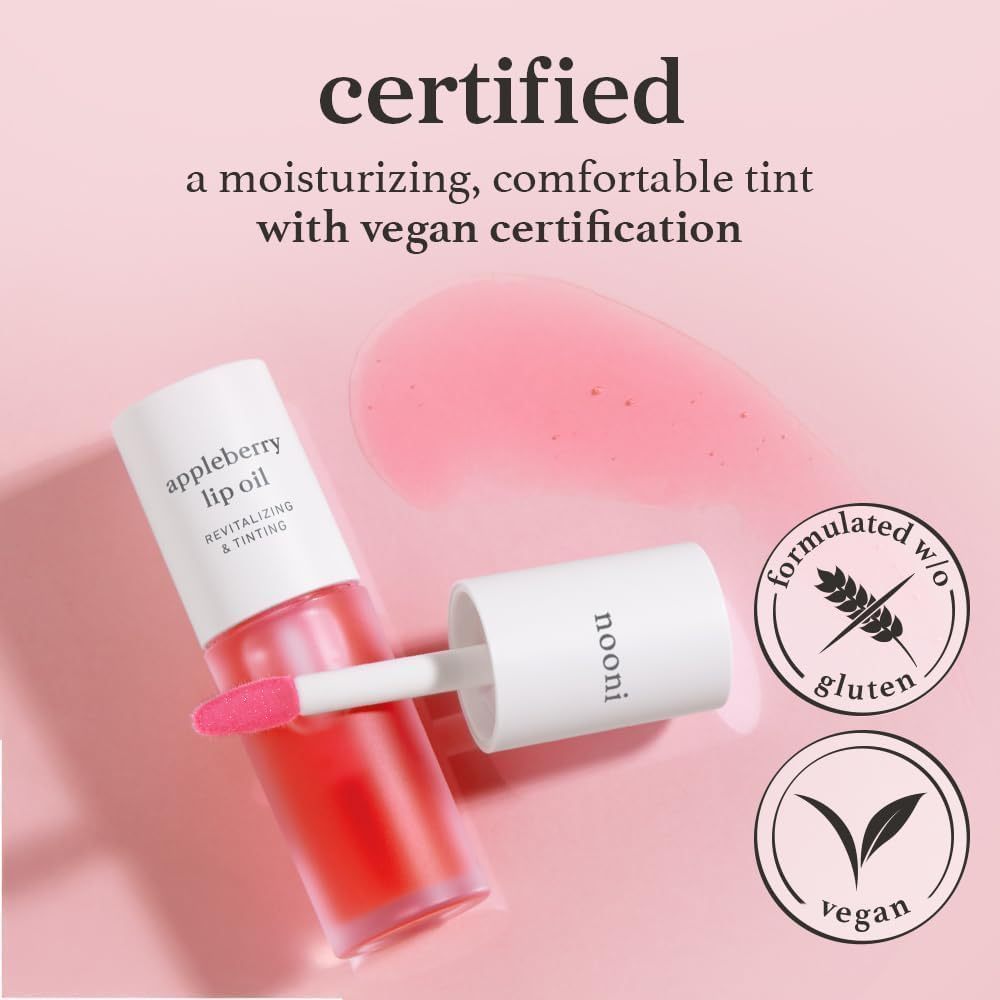 NOONI Apple Lip Oil 3.7ml / 11 Types