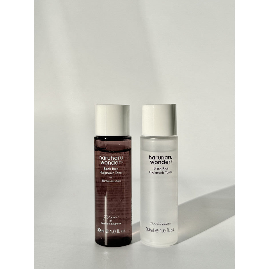 [MINI] haruharu wonder Black Rice Hyaluronic Toner 30ml (2 Options)