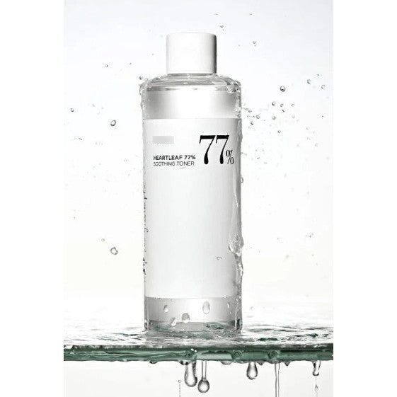 Heartleaf 77% Soothing Toner 150ml /  250ml / 500ml