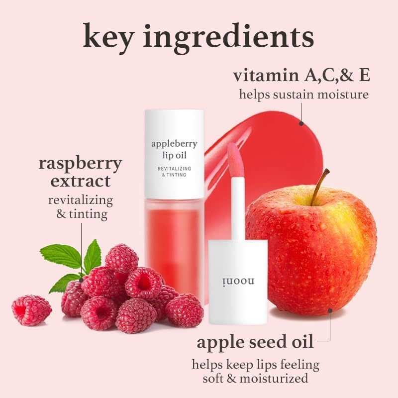 NOONI Apple Lip Oil 3.7ml / 11 Types