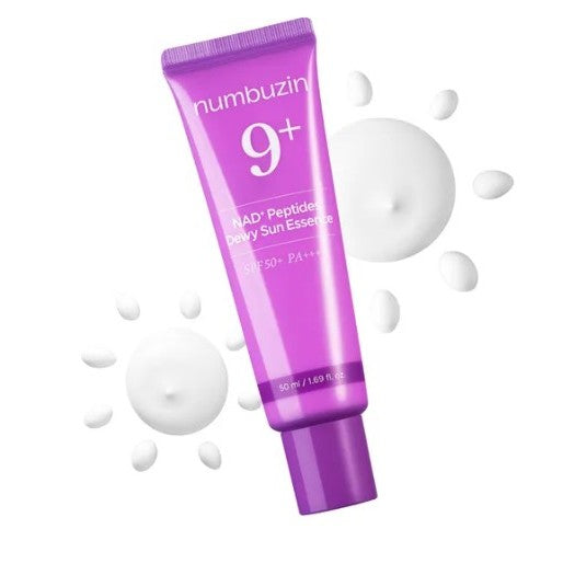 numbuzin No.9 NAD+ Peptides Dewy Sun Essence 50ml