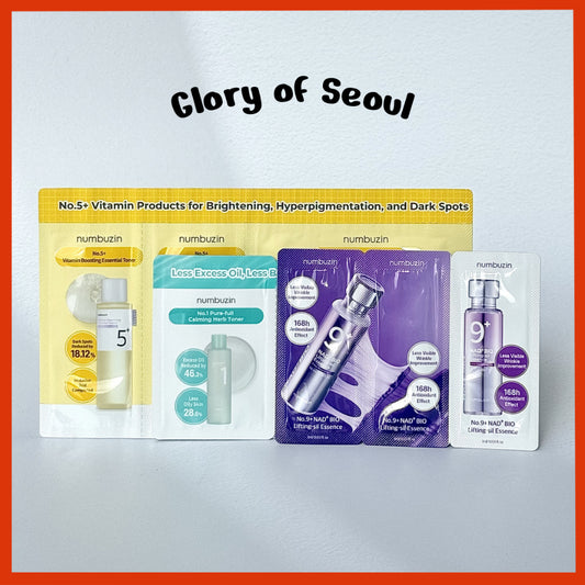 [SAMPLE] NUMBUZIN Sachet Pouch 1EA - No.1 Line / No.5 Line / No.9 Essence (3 Types)