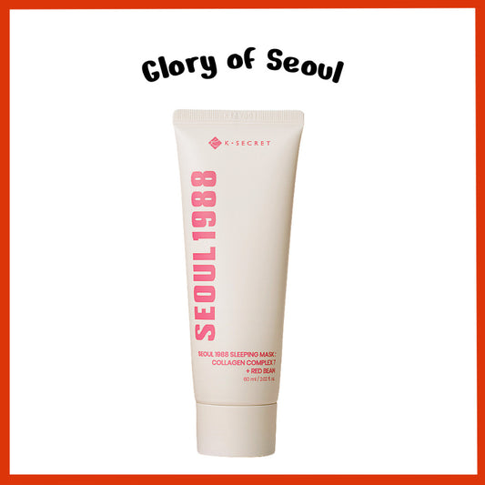 [NEW] K-SECRET SEOUL 1988 Sleeping Mask : Collagen Complex 7 + Red Bean, 60ml