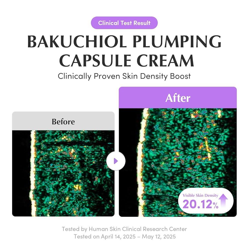 EQQUALBERRY Bakuchiol Plumping Capsule Cream, 50ml
