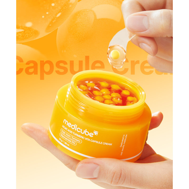 MEDICUBE Kojic Acid Turmeric Vita Capsule Cream 53g