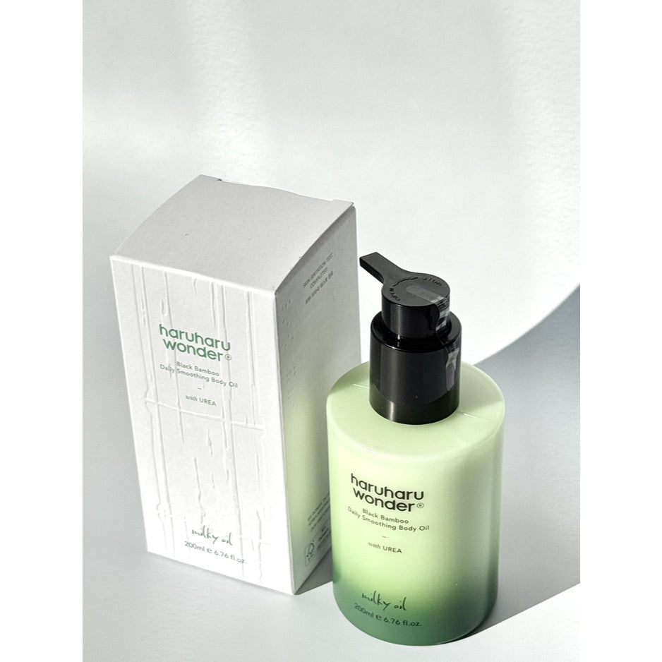 HARUHARU WONDER Black Bamboo Daily Smoothing Body Oil 200ml