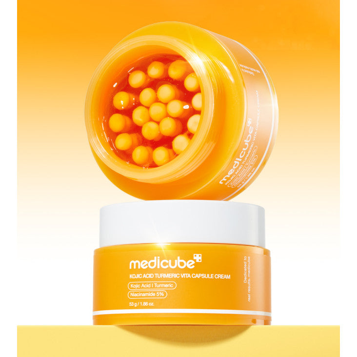 MEDICUBE Kojic Acid Turmeric Vita Capsule Cream 53g