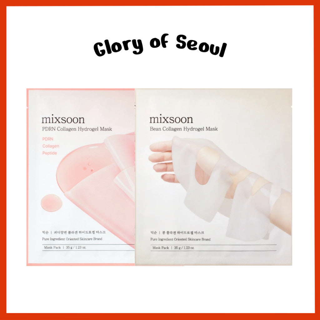 MIXSOON Collagen Hydrogel Mask Pack 2 Types