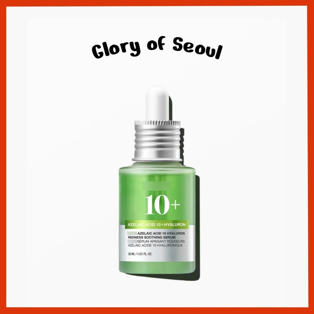 Azelaic Acid 10 Hyaluron Redness Soothing Serum, 30mL