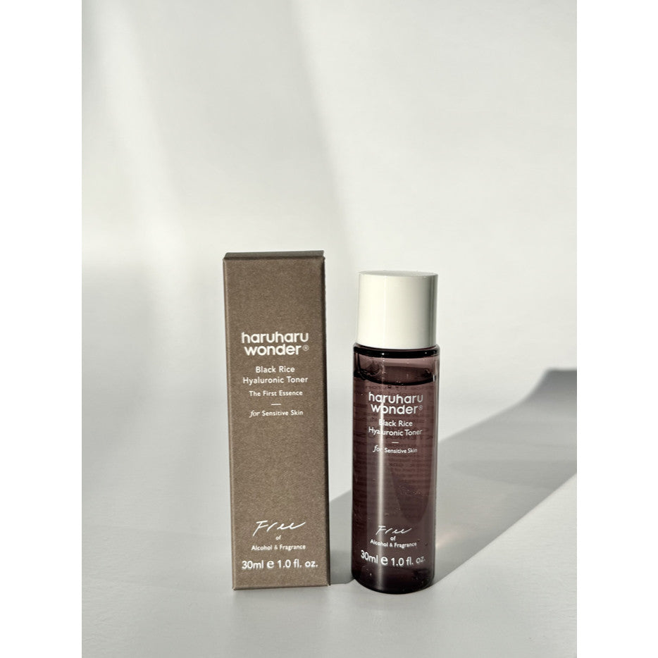 [MINI] HARUHARU WONDER Black Rice Hyaluronic Toner 30ml / 2 Options