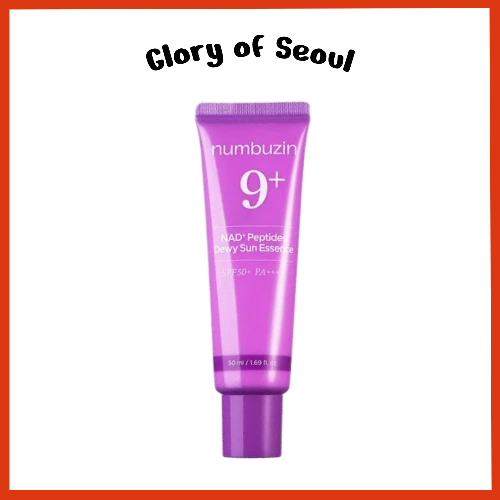 numbuzin No.9 NAD+ Peptides Dewy Sun Essence 50ml