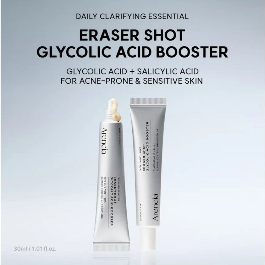 ARENCIA Eraser Shot Glycolic Acid Booster, 30ml