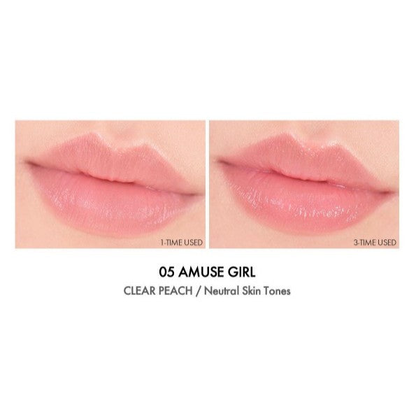 Amuse DEW BALM with Vegan, 6color / 3.2g