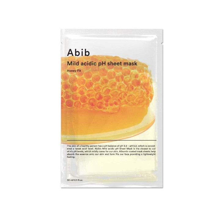 [SET] Abib Mild Acidic pH Honey Fit Sheet Mask 30ml*10 Sheets