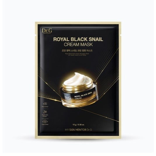 Mascarilla en crema Dr.G Royal Black Snail 1 unidad / 1 caja (2 opciones)