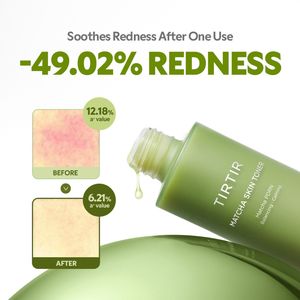 [NEW] TIRTIR Matcha Skin Toner, 150ml │ Matcha PDRN Balancing · Calming