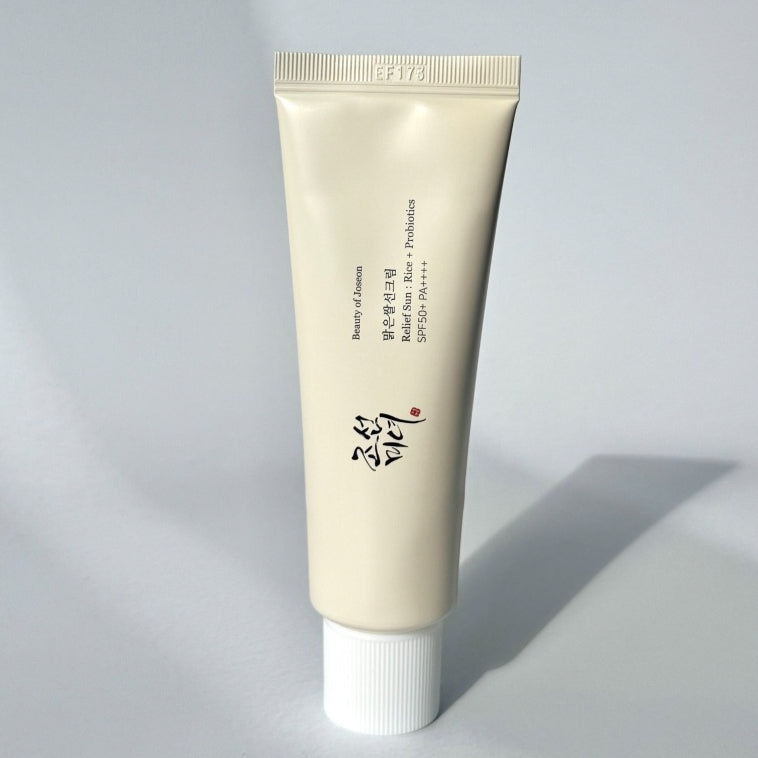 BEAUTY OF JOSEON Relief Sun: Rice + Probiotics (SPF50+ PA++++) 50ml / 2 opciones