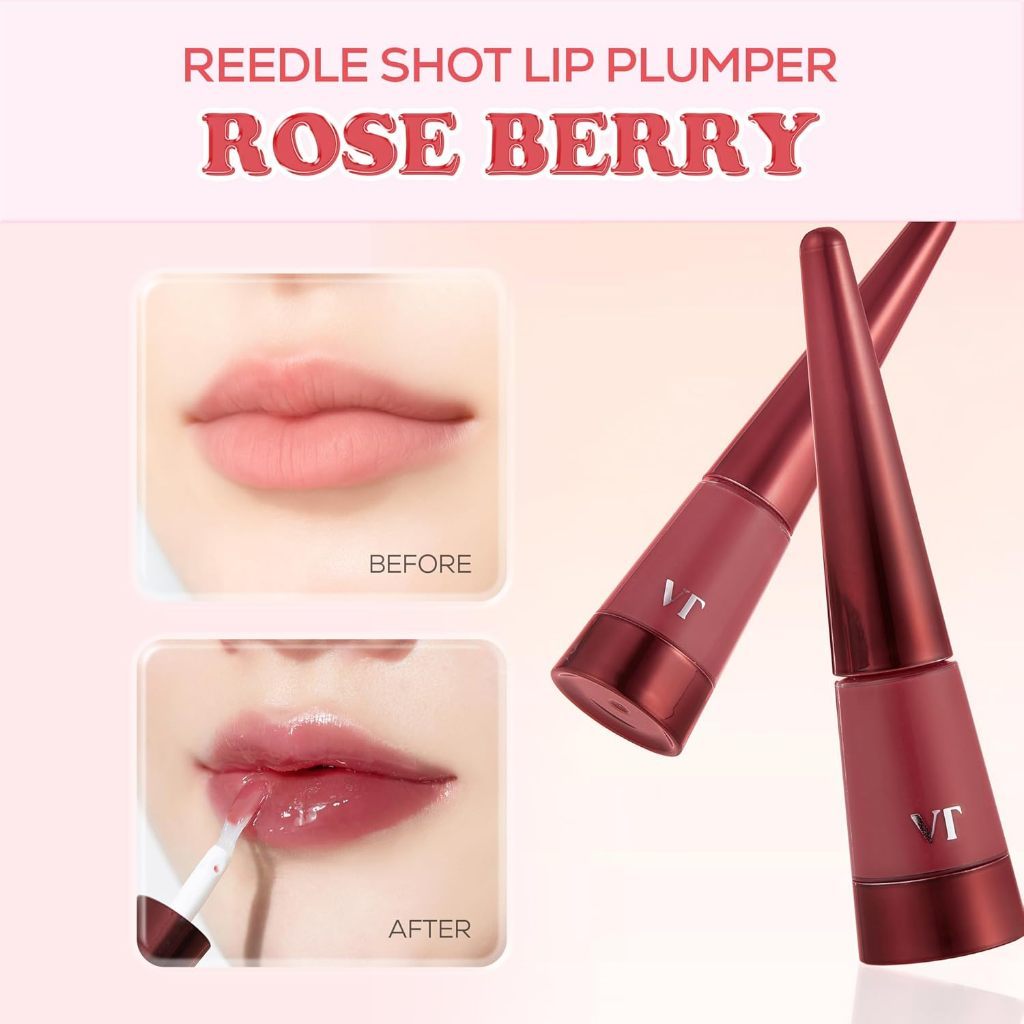 [NEW] VT COSMETICS Reedle Shot Lip Plumper │ Crystal / Twinkle / Usagi Pink / Rose Berry(4Types)